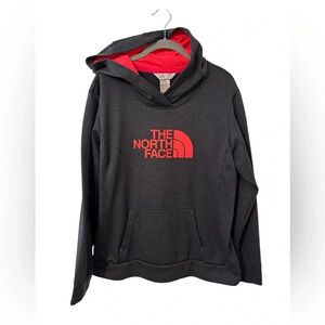 The North Face Woman’s Gray & Pink Hoodie Sweatshirt Size XL